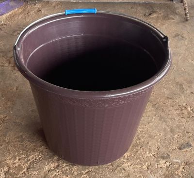 BATHING BUCKET 15LTR - PLAIN
