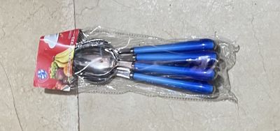 Colorful tea spoon