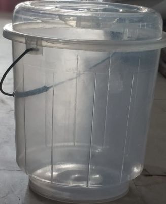 Clear Transparent Bucket 10Ltr