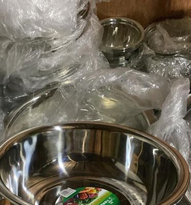 Silver Dish Pan Medium 38 CM