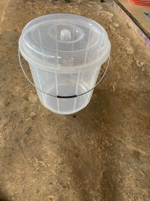 Small Transparent Bucket 15ltr